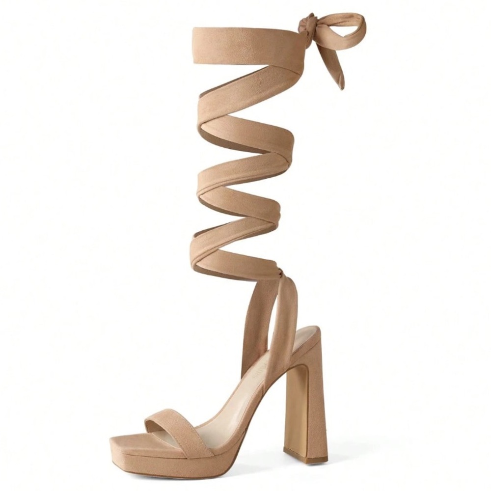 🆕 Chunky Platform High Heel Sandals